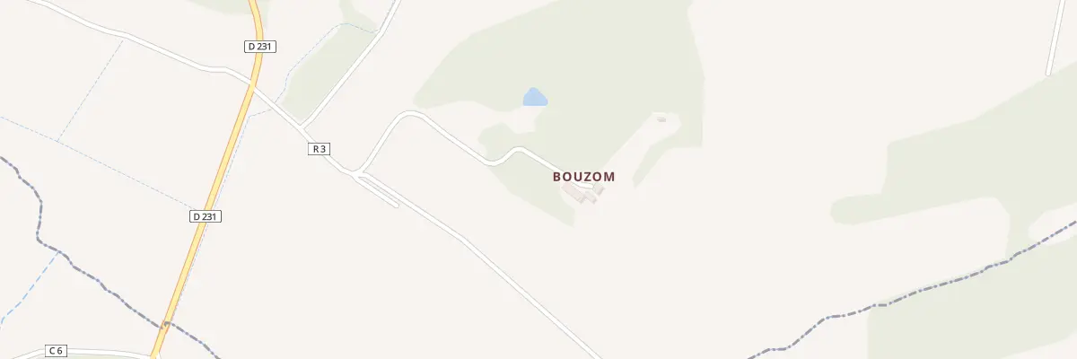 Plan du 5267 A Bouzom à Cravencères