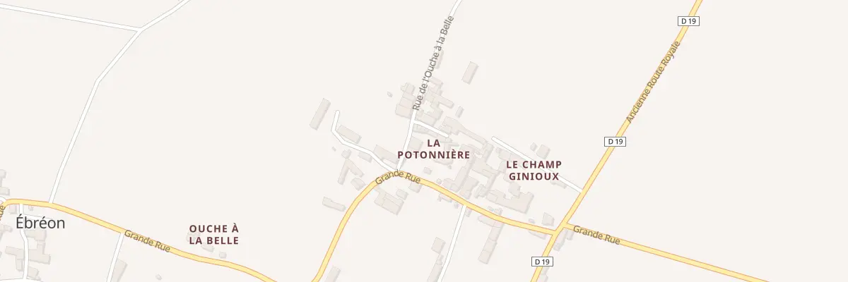 Plan du 5063 La Potonniere à Ébréon
