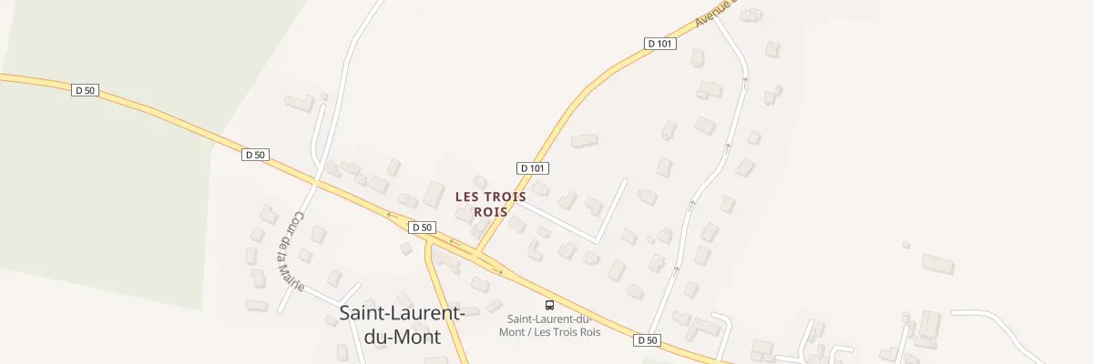 Plan du 9 Cour Morand St Lt du Mont à Cambremer