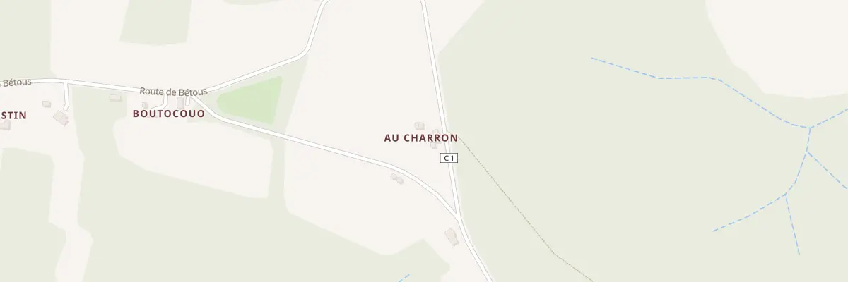 Plan du 5028 Au Charron à Loubédat