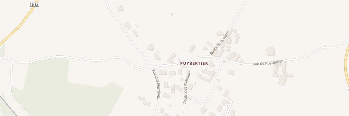 Plan du 5018 Rue de Puybertier à Trois-Palis
