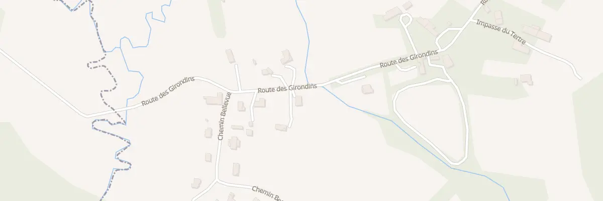 Plan du 1147 Rte des Girondins à Montpeyroux