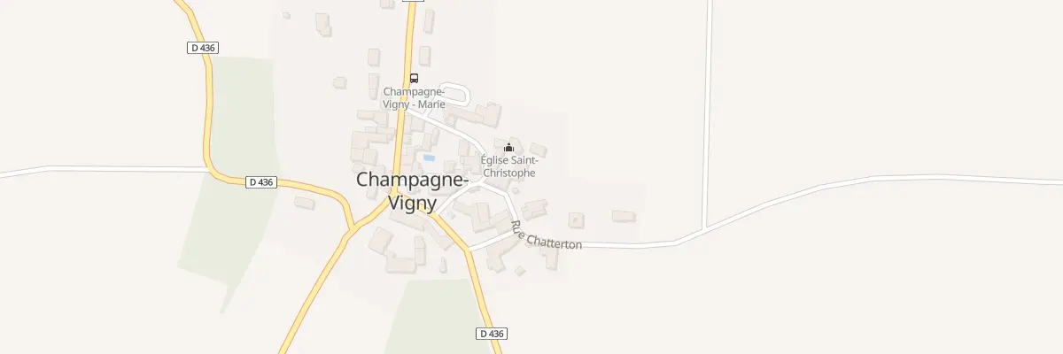 Plan du 9 Rue de la Maison du Berger à Champagne-Vigny