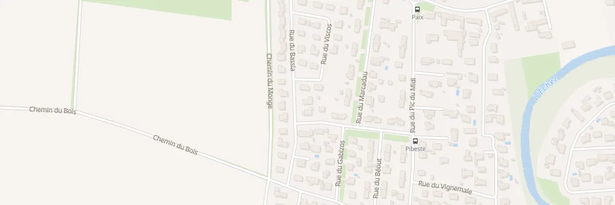 Plan du 10 Rue du Bassia à Bordères-sur-l’Échez