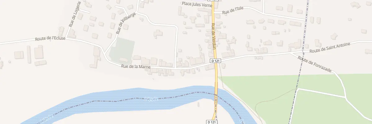 Plan du 341 Rue de la Marne à Saint-Antoine-sur-l’Isle