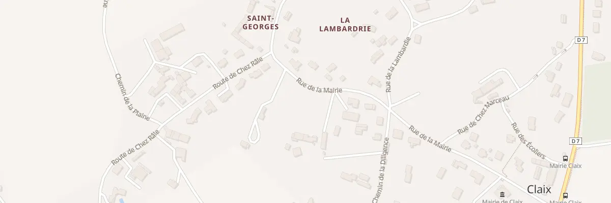 Plan du 17 Rue de la Mairie à Claix