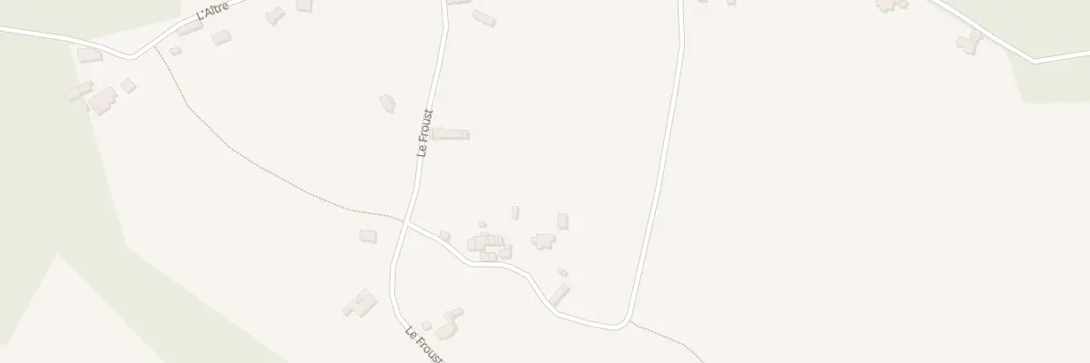 Plan du 93 Le Froust à Saint-Nicolas-des-Bois