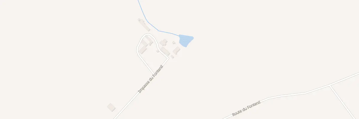 Plan du 7 Le Fontenil à Louvières-en-Auge