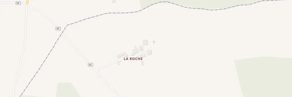 Plan du 6 La Roche à Montboyer