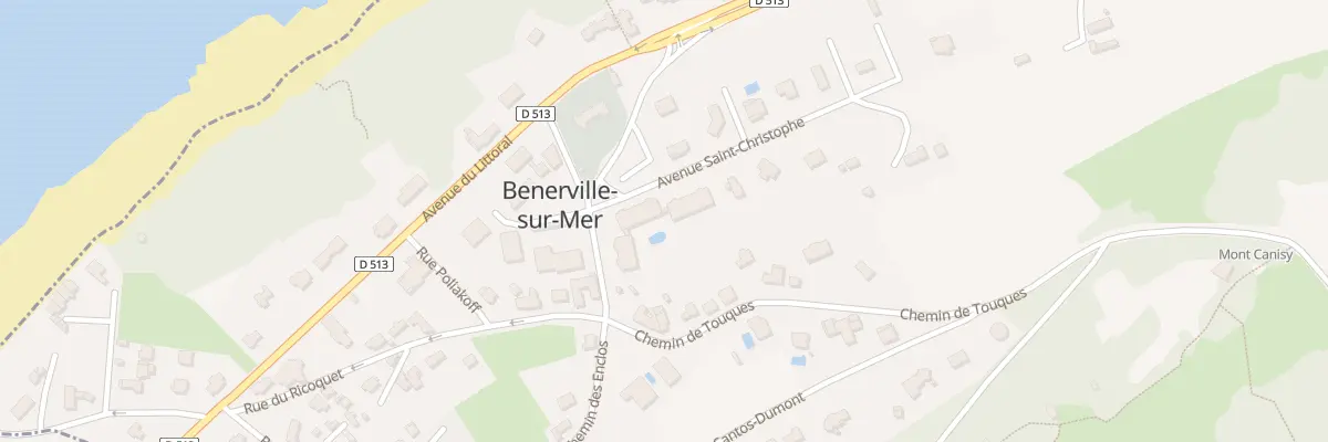 Plan du 5340 Av Saint-Christophe à Benerville-sur-Mer