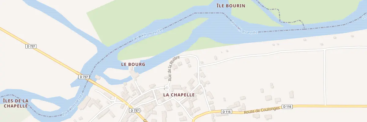 Plan du 5038 Le Bourg à La Chapelle