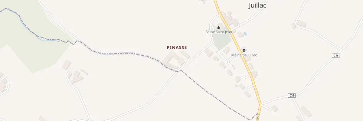 Plan du 66 Pinasse à Juillac