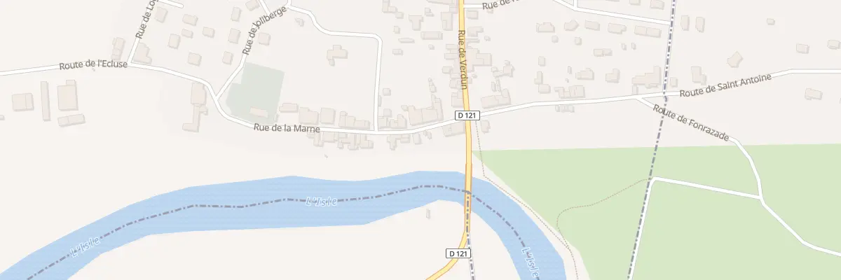 Plan du 149 Le Bourg à Saint-Antoine-sur-l’Isle