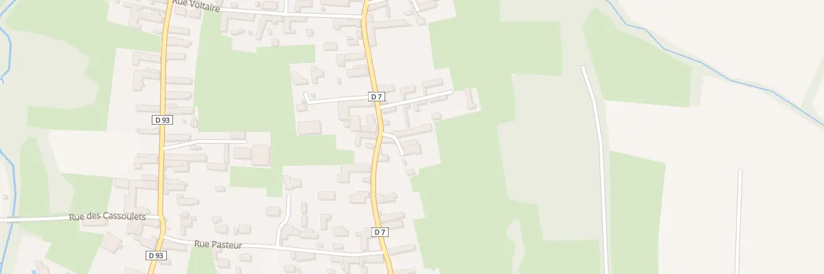 Plan du 1 Imp Chene Vert à Oursbelille