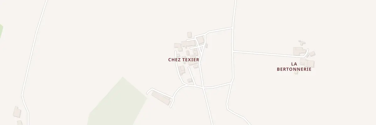 Plan du 6 Chez Texier à Nonac
