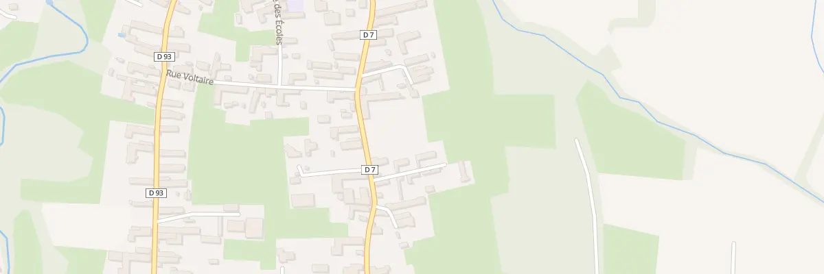 Plan du 11B Av Jean Jaurès à Oursbelille