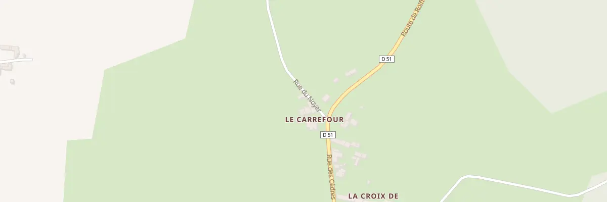 Plan du 2 Rue du Noyer à Roiffé