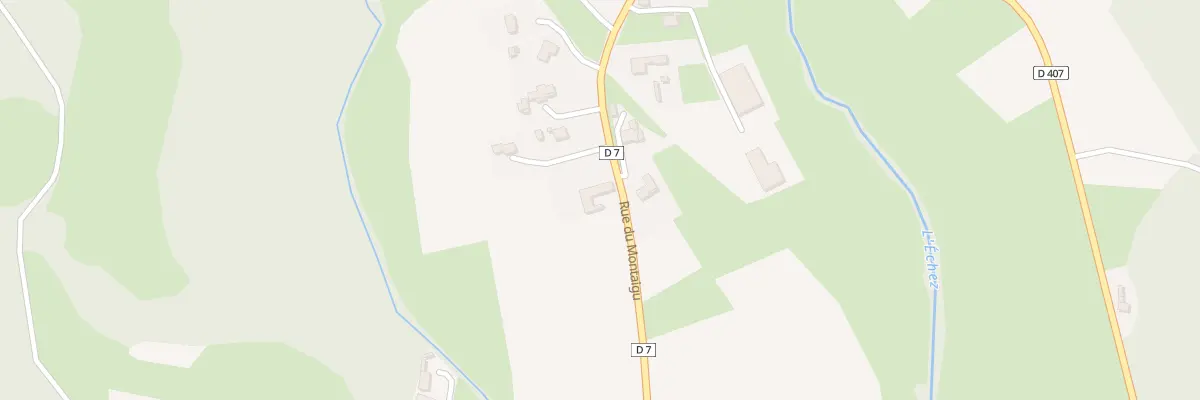 Plan du 26 Rue du Montaigu à Orincles