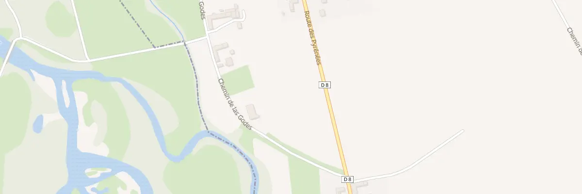 Plan du 3 Che de Las Godes à Estirac