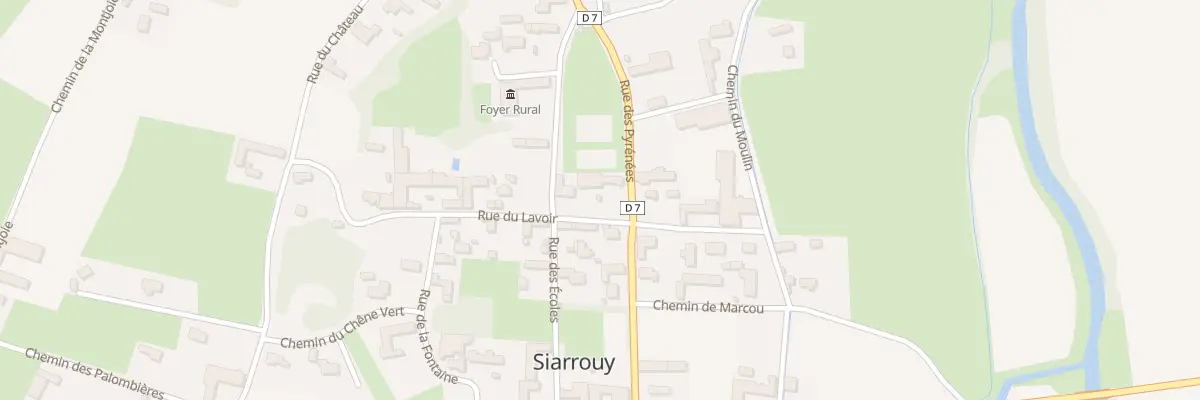 Plan du 11 Rue des Pyrénées à Siarrouy