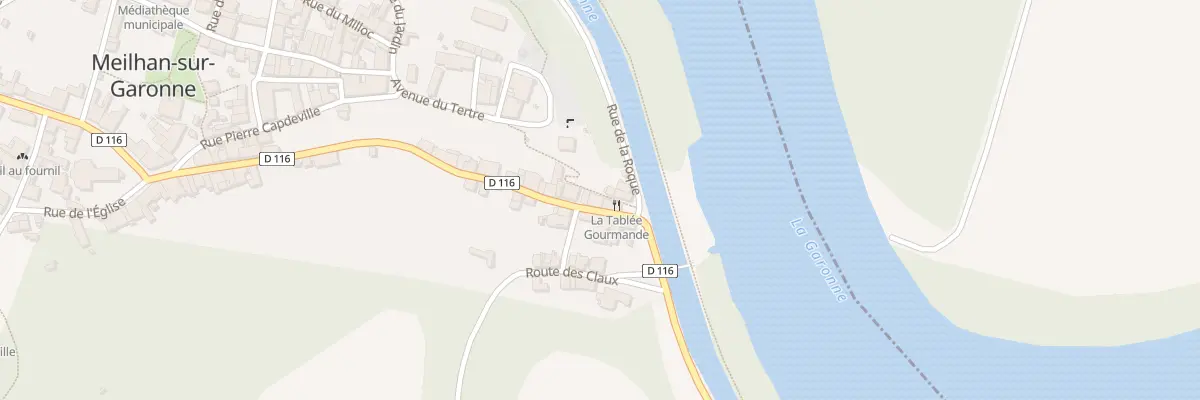 Plan du 1 Rue de la Brèche des Anglais à Meilhan-sur-Garonne