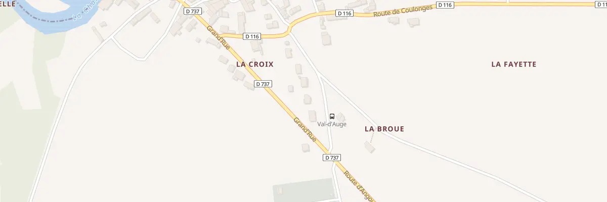 Plan du 5155 La Croix à La Chapelle