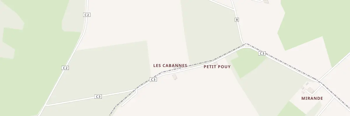Plan du 194 Les Cabannes à Parleboscq