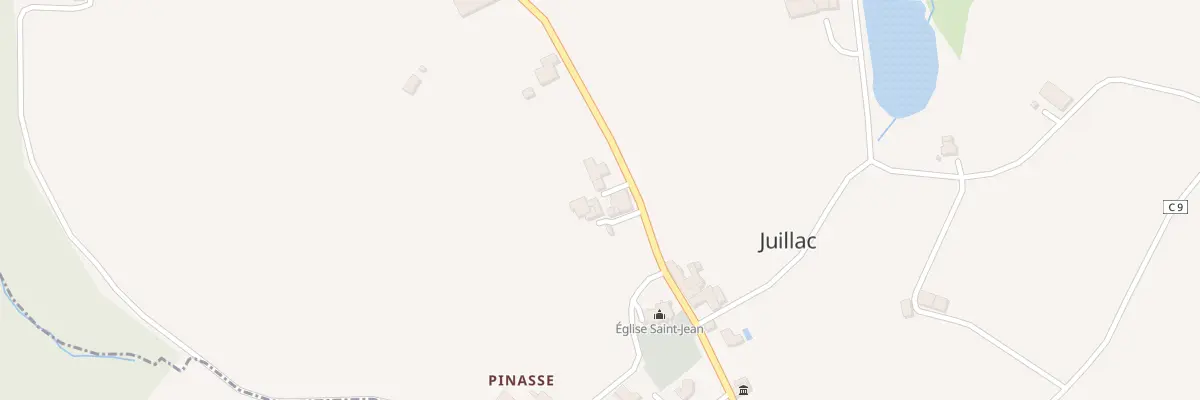 Plan du 2 Le Bourg à Juillac