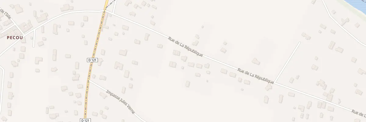 Plan du 77 Rue de la République à Moulin-Neuf