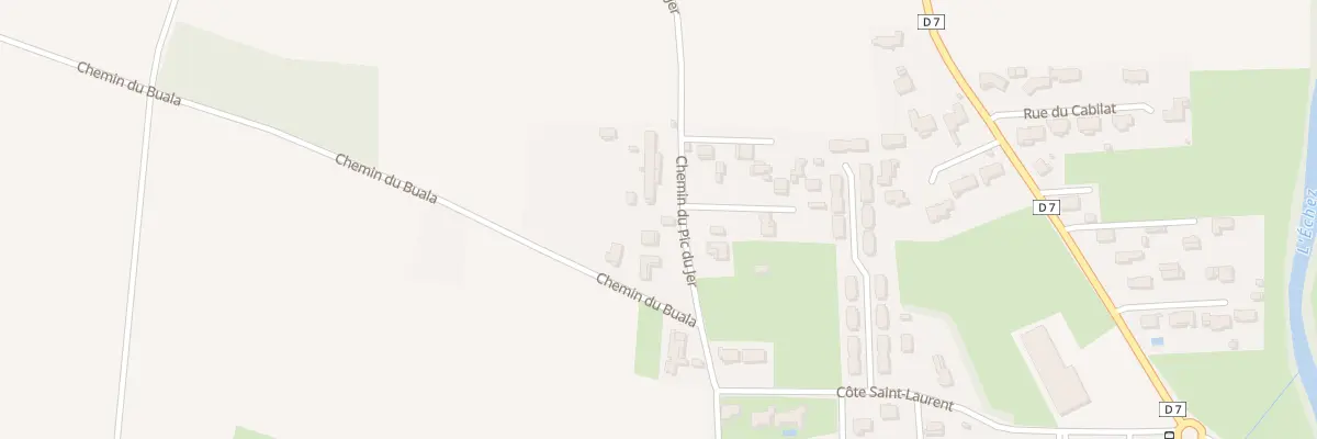 Plan du 1 Che du Pic de Jer à Bordères-sur-l’Échez