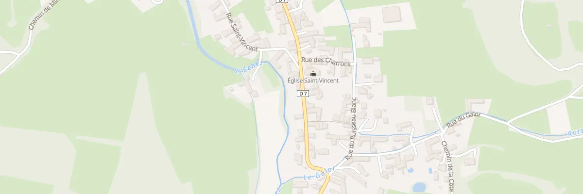 Plan du 34 Rue des Pyrénées à Orincles