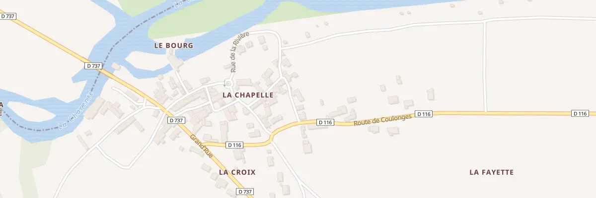 Plan du 5 Rue de la Rivière à La Chapelle