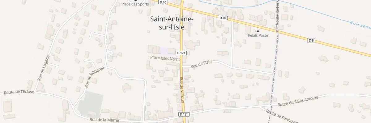 Plan du 669 Rue de Verdun à Saint-Antoine-sur-l’Isle