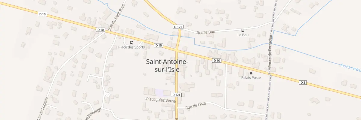 Plan du 20 Rue de Verdun à Saint-Antoine-sur-l’Isle