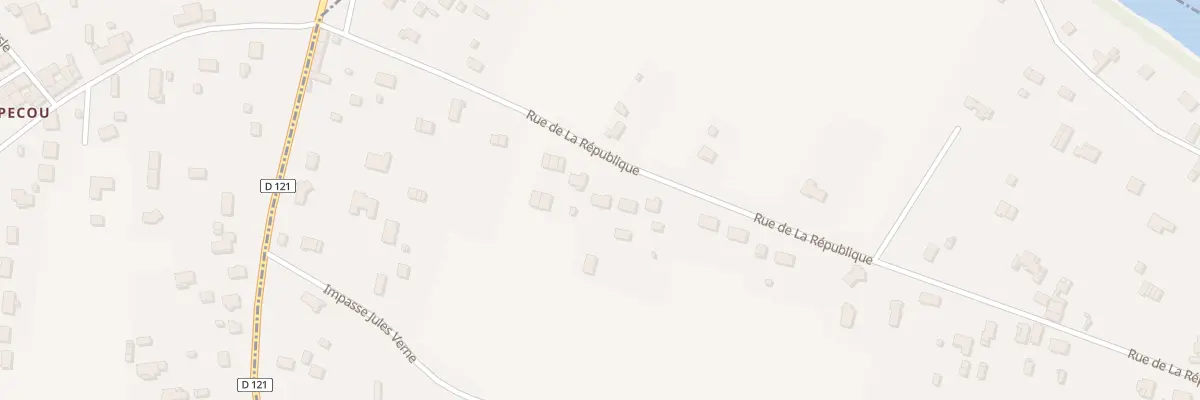 Plan du 75 Rue de la République à Moulin-Neuf