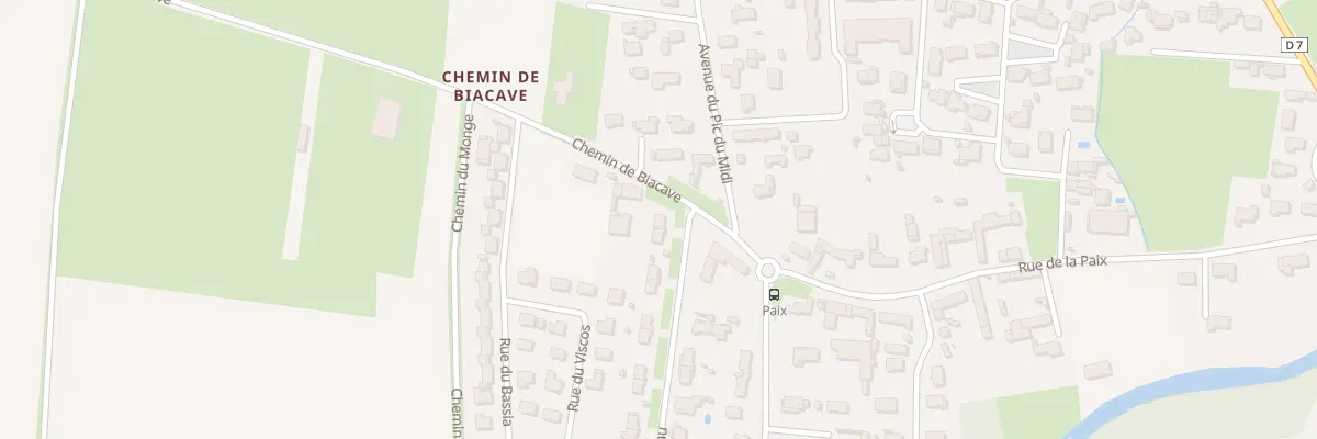 Plan du 23 Rue du Marcadau à Bordères-sur-l’Échez