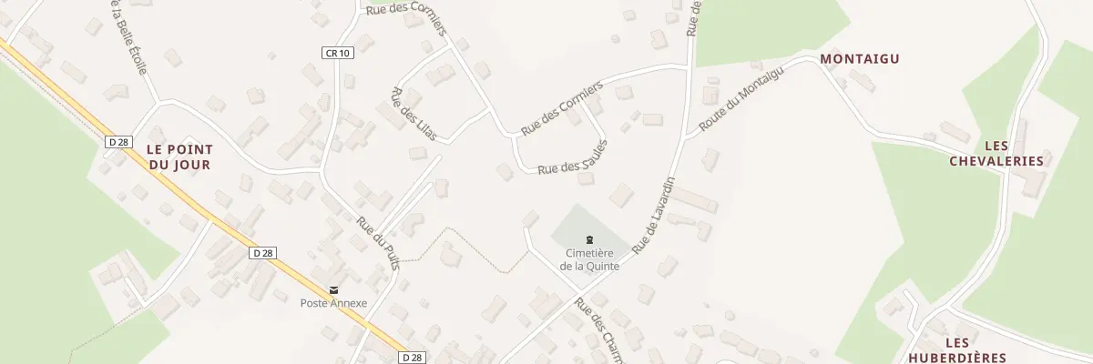 Plan du 6 Rue des Saules à La Quinte