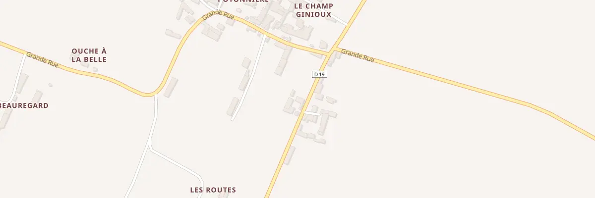 Plan du 7 Ancienne Route Royale à Ébréon
