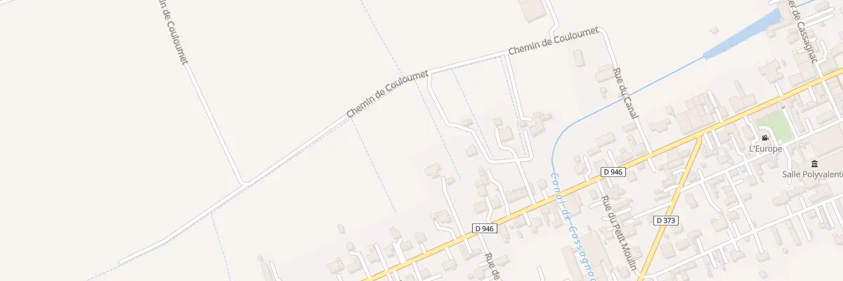 Plan du 76B Rue de l’Adour à Plaisance