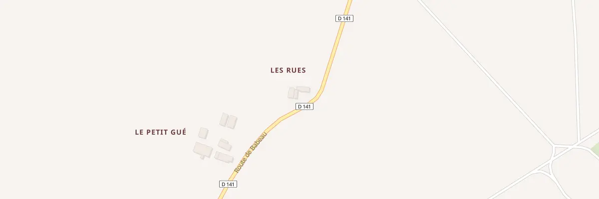 Plan du 5368 Rte de la Pasnière à Noyant-Villages