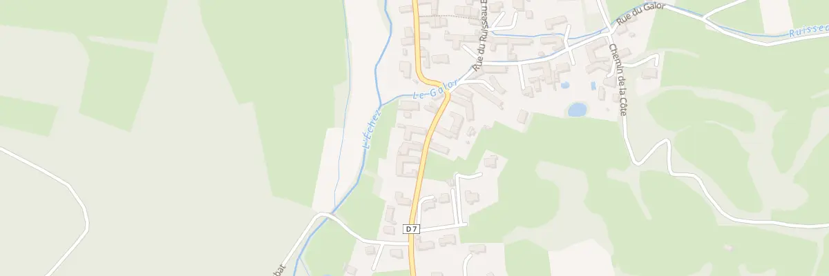 Plan du 56 Rue des Pyrénées à Orincles