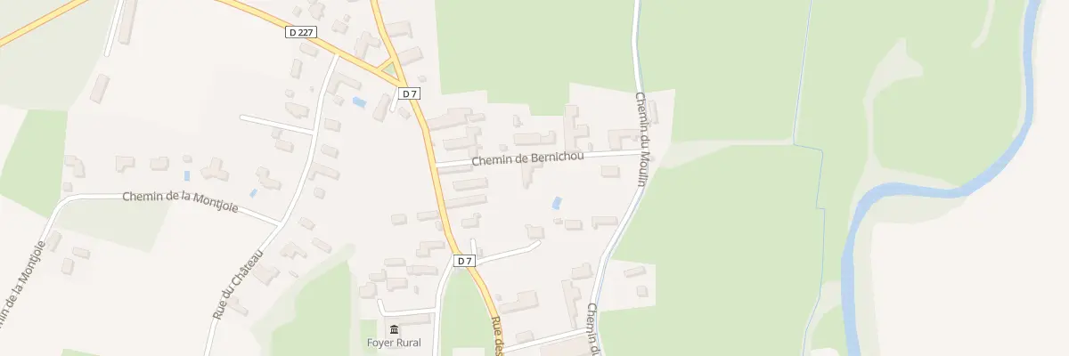 Plan du 4 Che de Bernichou à Siarrouy