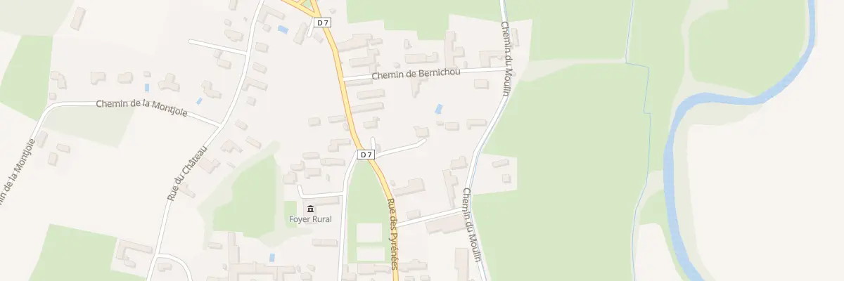 Plan du 18 Rue des Pyrénées à Siarrouy
