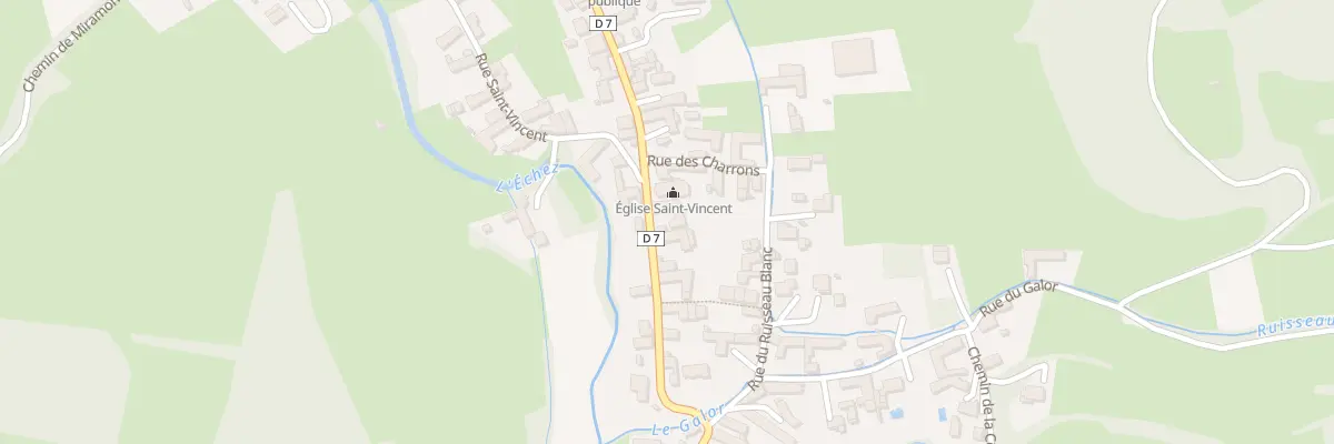 Plan du 33 Rue des Pyrénées à Orincles