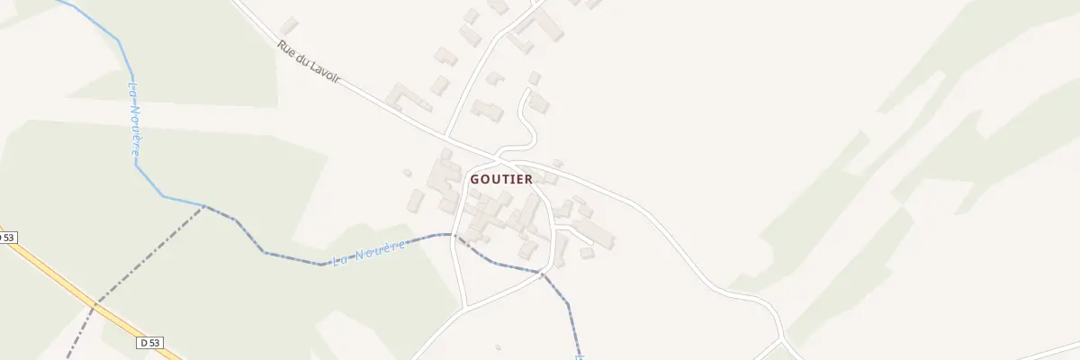 Plan du 5083 Goutier à Asnières-sur-Nouère