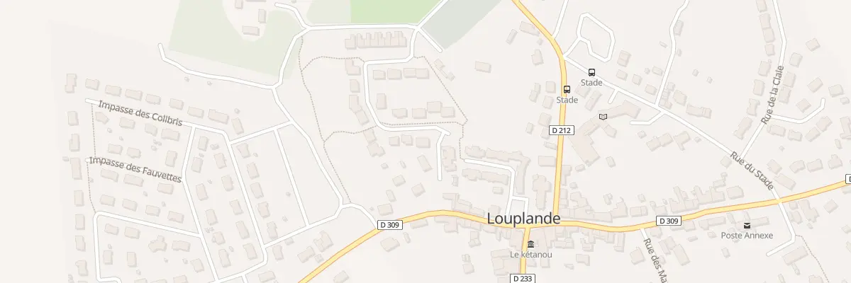 Plan du 20 Imp de Noe à Louplande