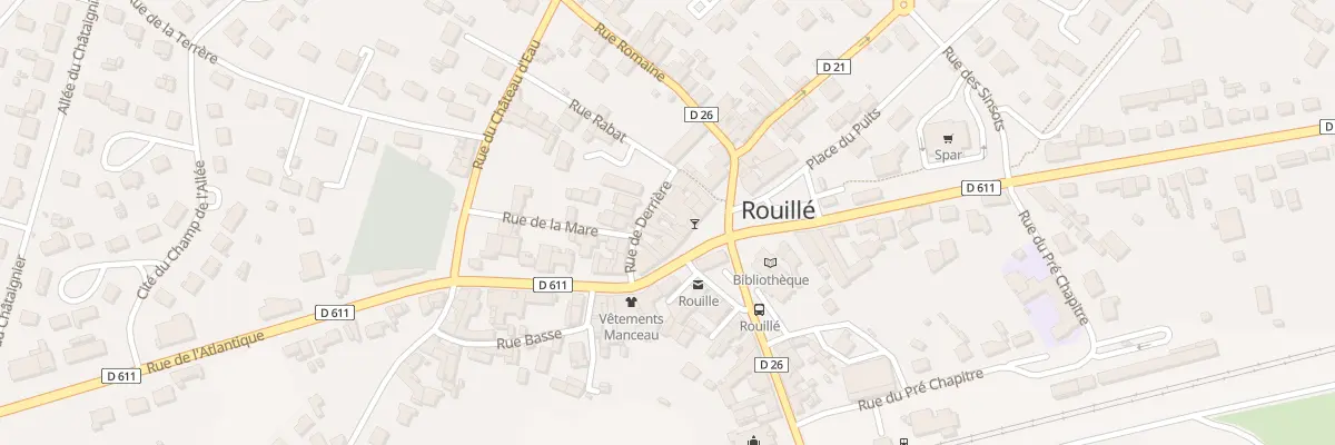 Plan du 8 Rue de l’Atlantique à Rouillé