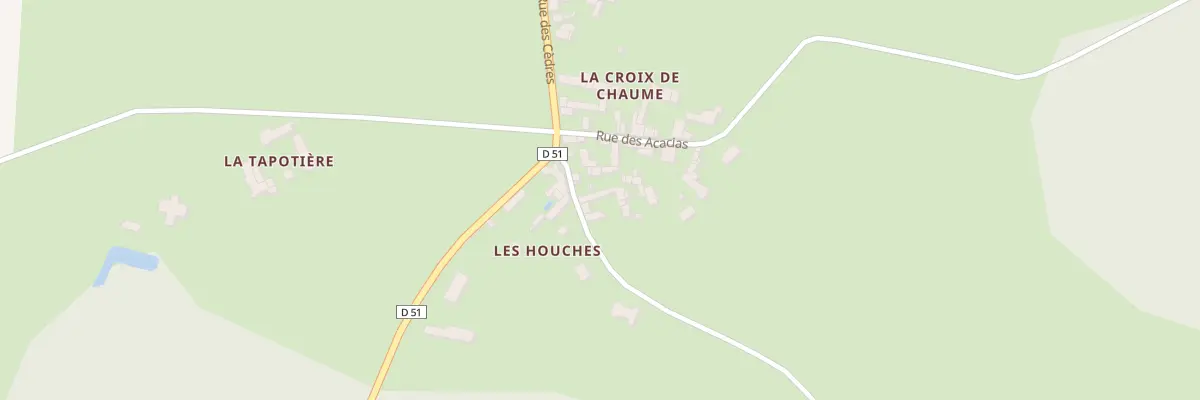 Plan du 7 Rue des Marronniers à Roiffé