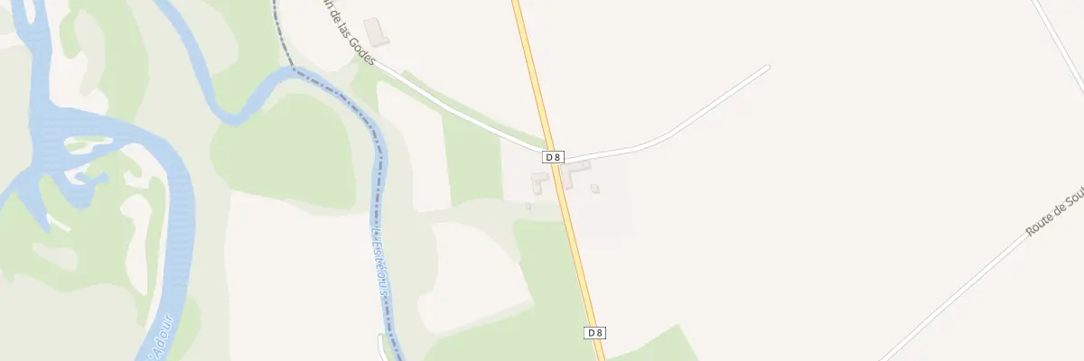 Plan du 52 Rte des Pyrénées à Labatut-Rivière