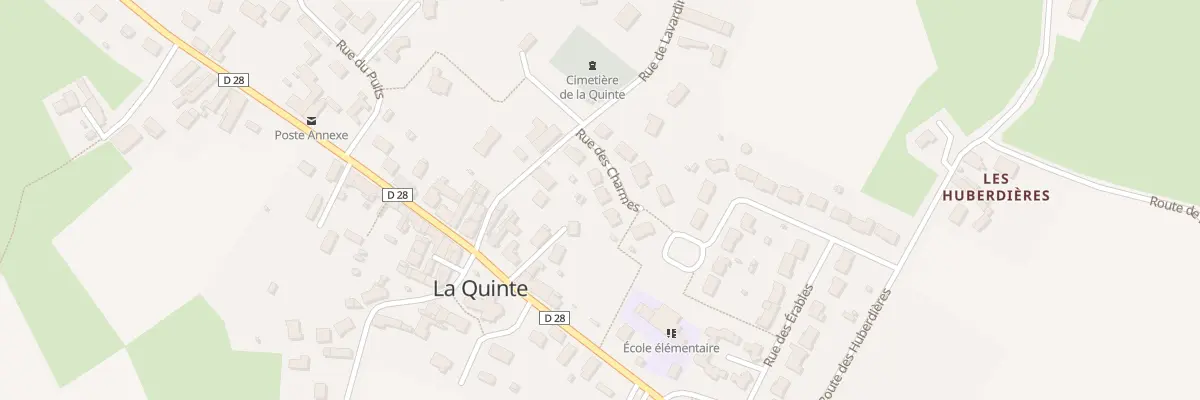 Plan du 6 Rue des charmes à La Quinte